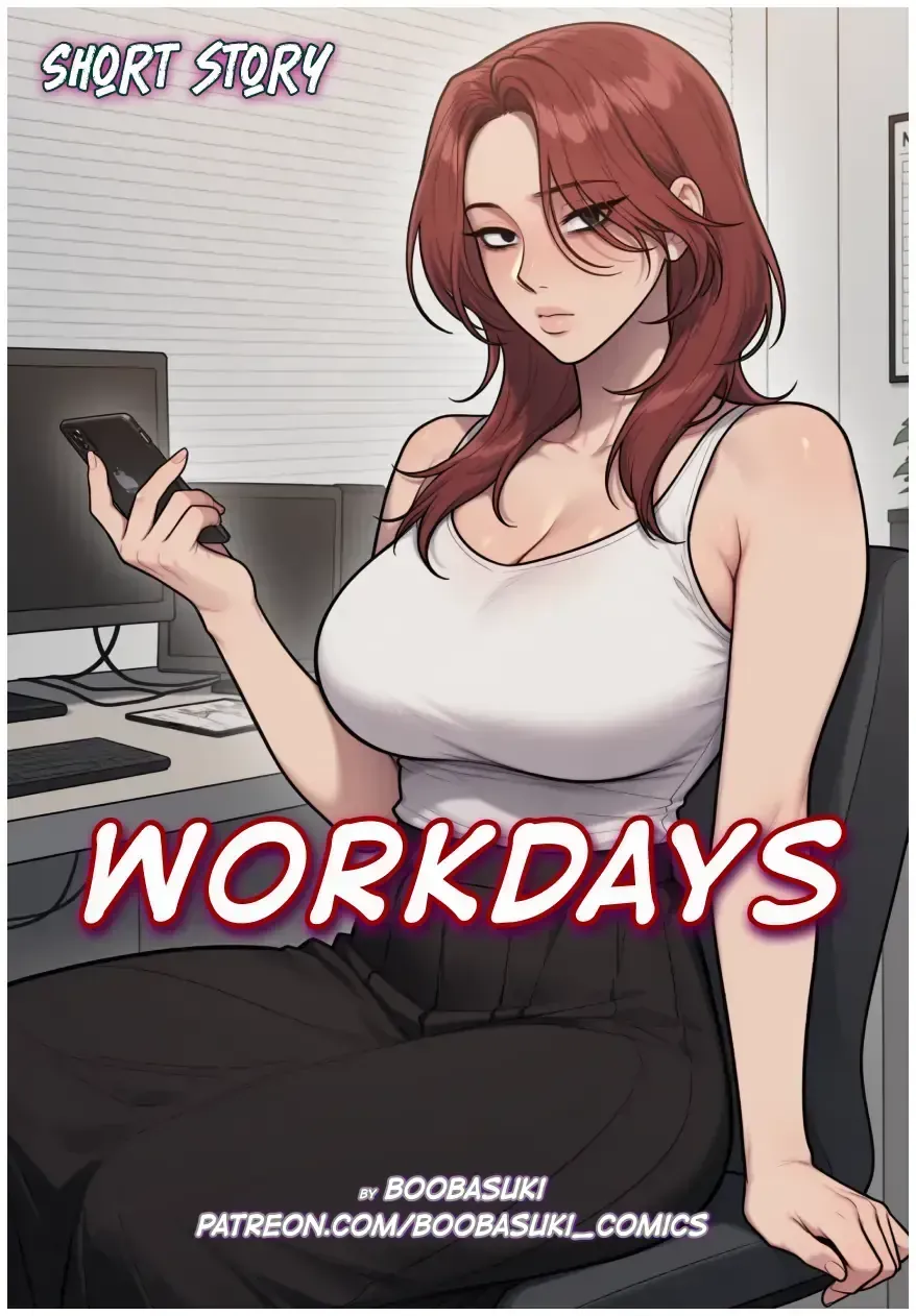 NSFW comic scene from Workdays